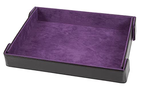 Forged Dice Co. 9.5 Inch Magnetic Folding Dice Tray - Portable Dice Tray for DND or D&D