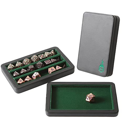 Forged Dice Co. Premium 3-Row Dice Case - Red