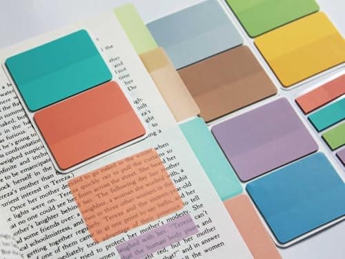 ELII Writable and Repositionable Colored Book Tabs (Pastel)
