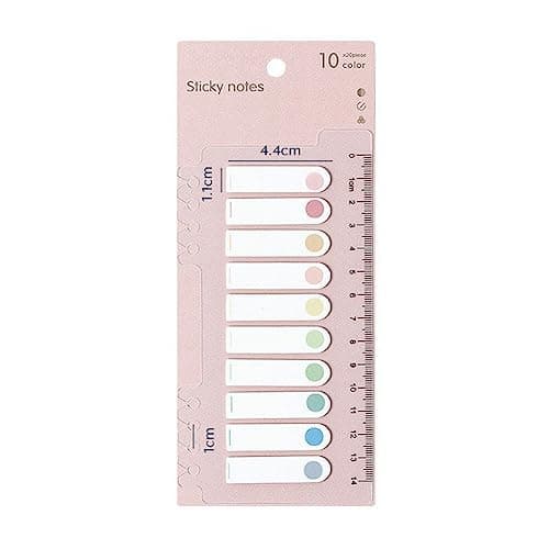 Morandi Sticky Note Tabs, Colored Book Markers for Annotating and Categorizing