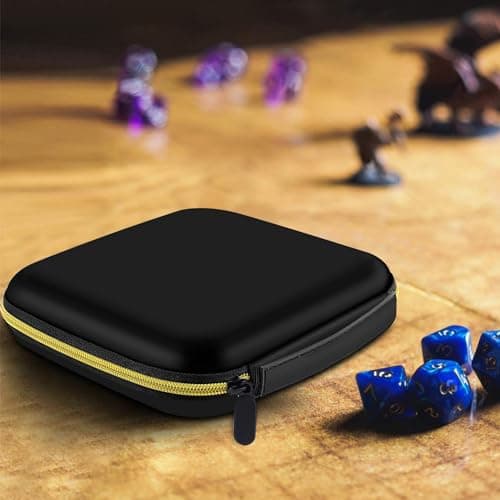 DND Dice Storage Case, Polyhedral Dice Box for RPGGames