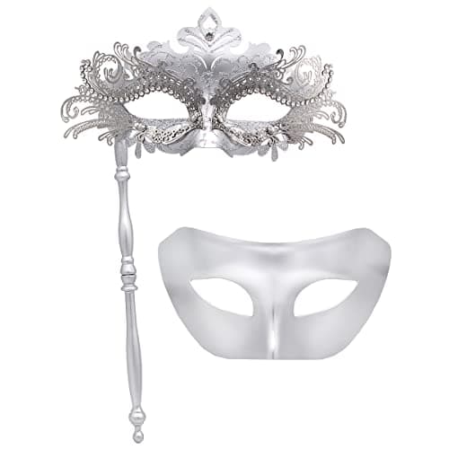 Couple Venetian Masquerade Mask