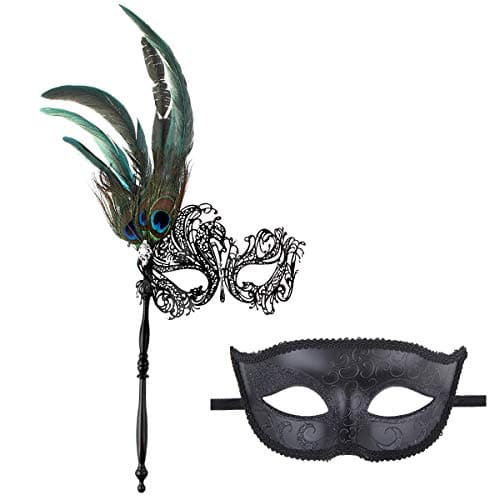 Couple Venetian Masquerade Mask