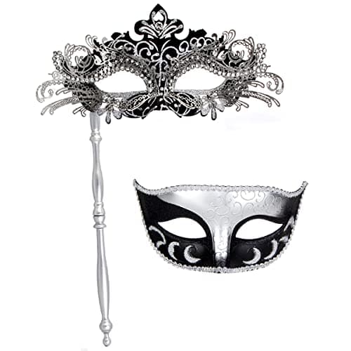 Couple Venetian Masquerade Mask