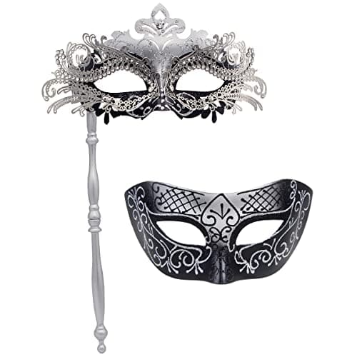 Couple Venetian Masquerade Mask