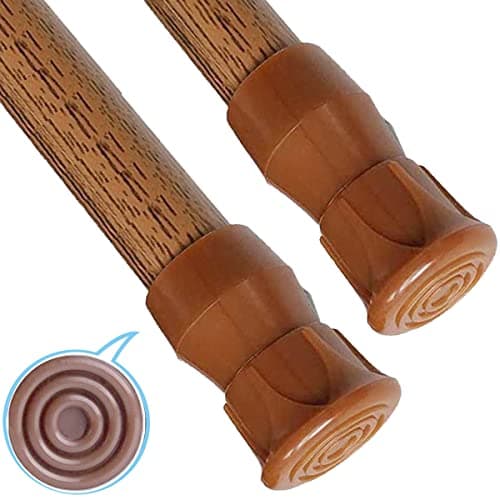 Tension Rods Shower 12 in to 20 Small Adjustable Curtain Rods for Kitchen, Closet, Cabinet