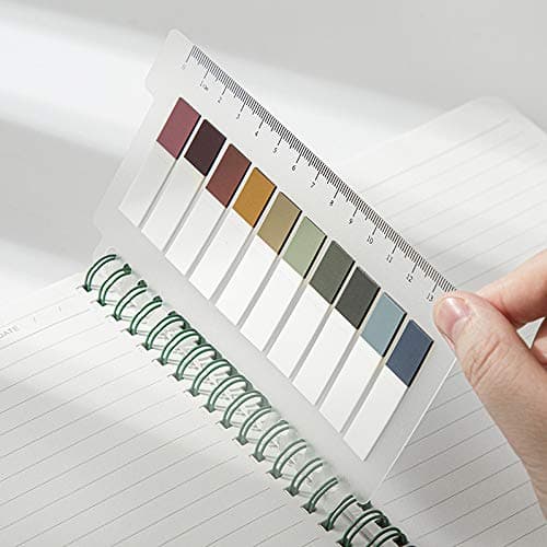 Writable and Repositionable 1200 Piece Sticky Index Tabs for Pages or Book Markers