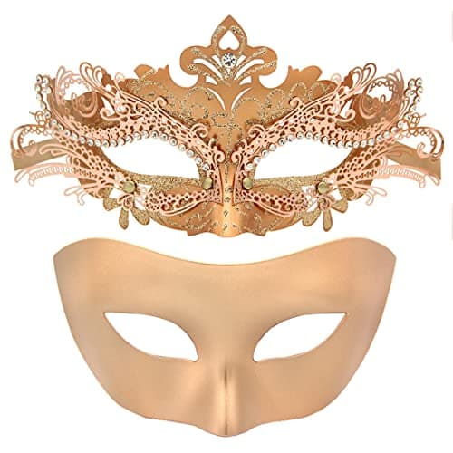 Couple Venetian Masquerade Mask