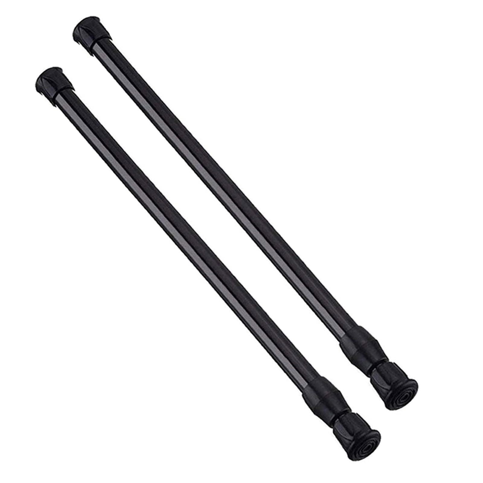 Tension Rods Shower 12 in to 20 Small Adjustable Curtain Rods for Kitchen, Closet, Cabinet
