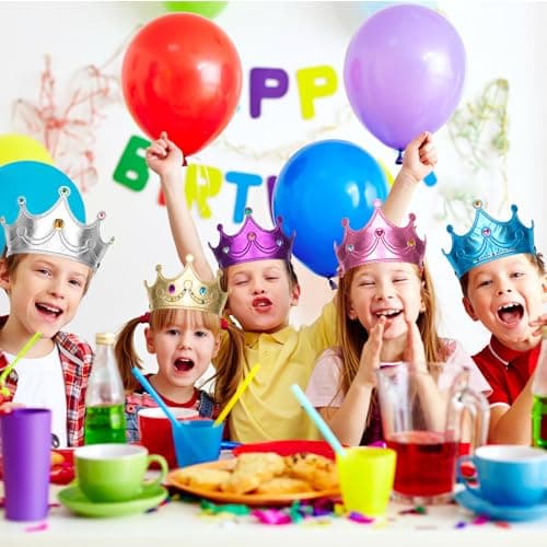 Foam Princess Crowns and Tiaras for Birthday Party Favors
