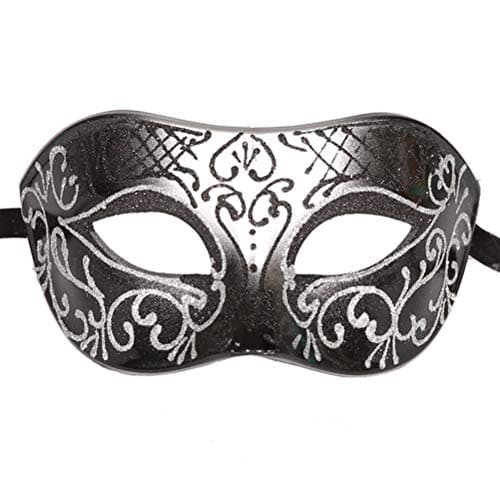Couple Masquerade Metal Masks for Halloween and Mardi Gras