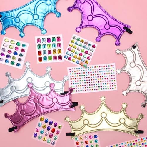 Foam Princess Crowns and Tiaras for Birthday Party Favors