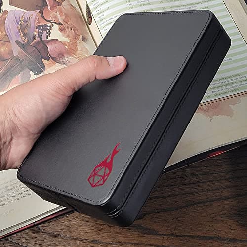 Forged Dice Co. Premium 3-Row Dice Case - Red
