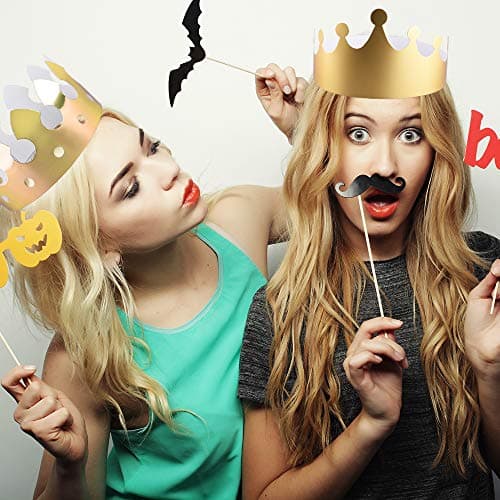 Golden Crown Party Hats for Celebrations