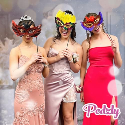 Antifaces Elegantes Mardi Gras Masks for Parties & Celebrations