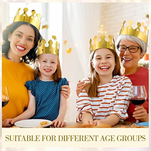 Best Gold Birthday Crowns for Kids and Adults