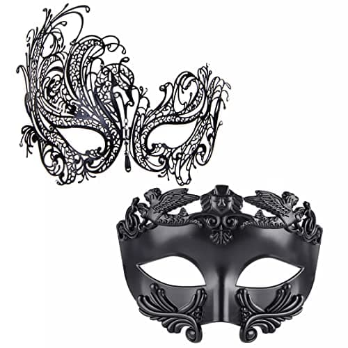 Couple Venetian Masquerade Mask