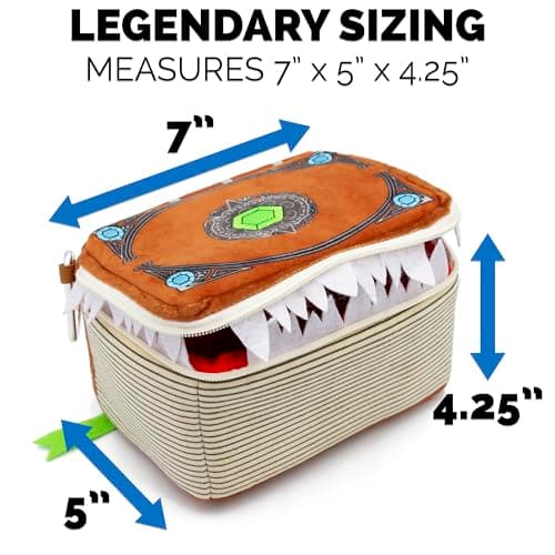 CASEMATIX Mimic Spell Book Dice Case - 7" RPG Holder for 250 Dice