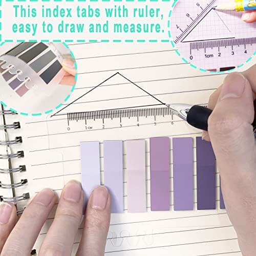 Sticky Tab Book Supplies for Annotation - 40 Colors, 800 Pieces