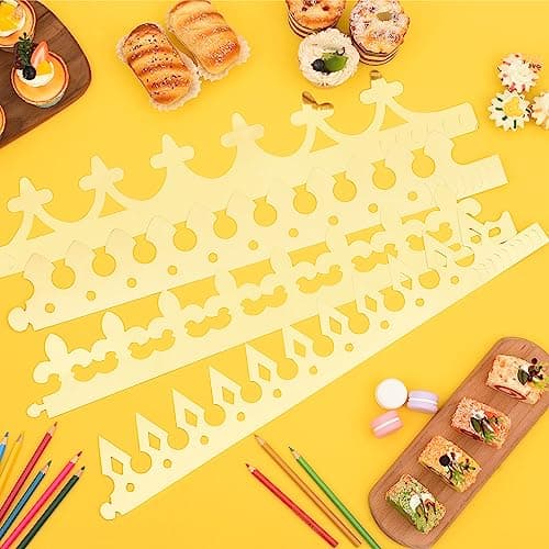 Paper Crowns for Birthday Party, 32pcs