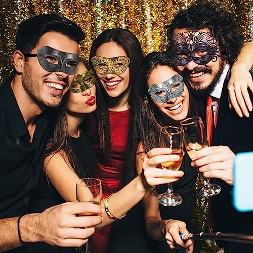 Vintage Masquerade Masks for Women and Men