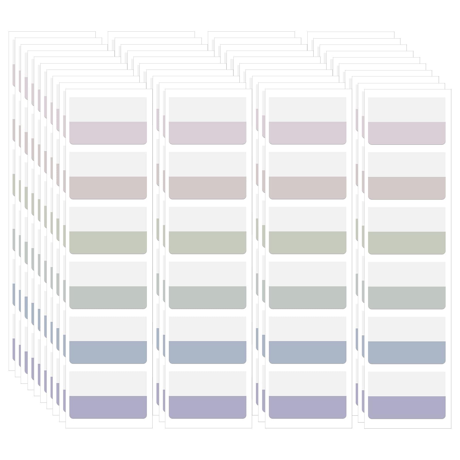 Bible Annotation Tabs - 240Pcs 6 Color Sticky Labels for Notebooks, Planners, File Folders